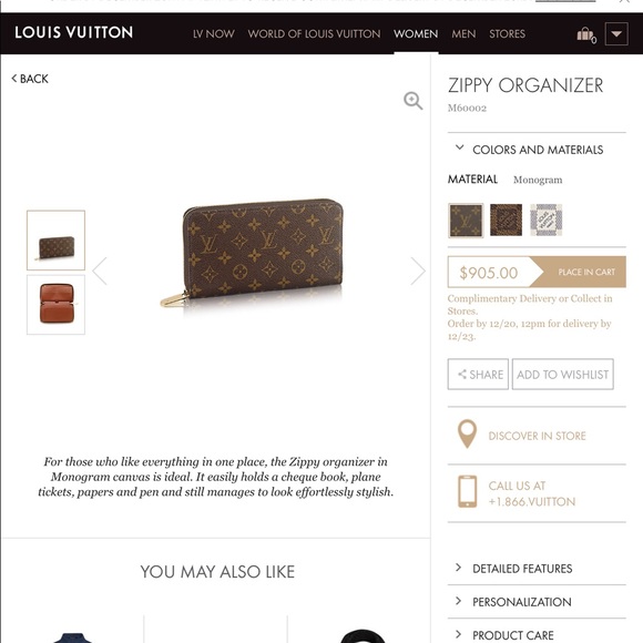 Louis Vuitton zippy organizer wallet - Picture 7 of 7